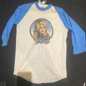 Vintage Dolly Parton baseball t-shirt